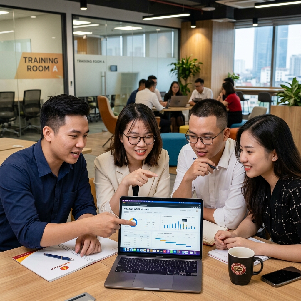Học viên thảo luận